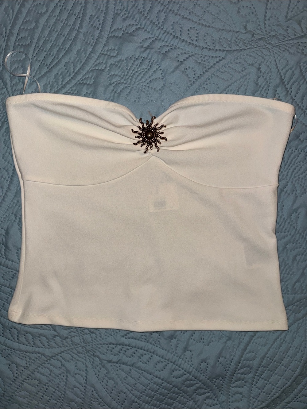 H&M divided tube top NWT